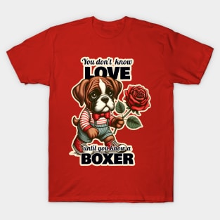 Boxer Valentine's day T-Shirt